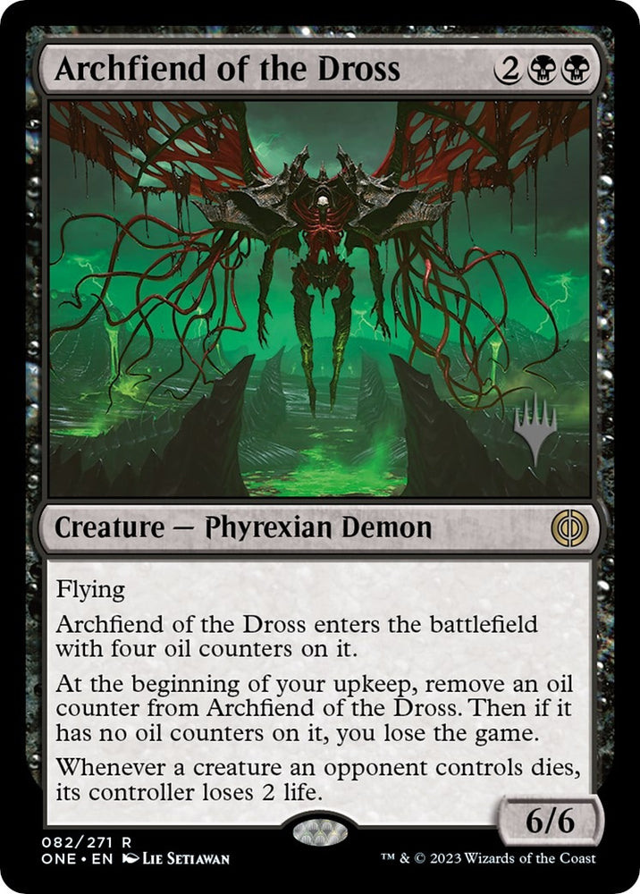 Image for Archfiend of the Dross (82) [Promo Pack: Phyrexia: All Will Be One]
