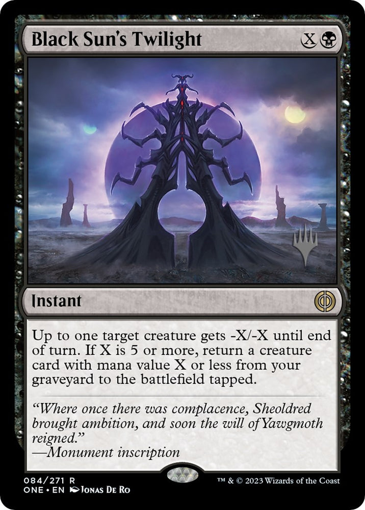 Image for Black Sun's Twilight (84) [Promo Pack: Phyrexia: All Will Be One]