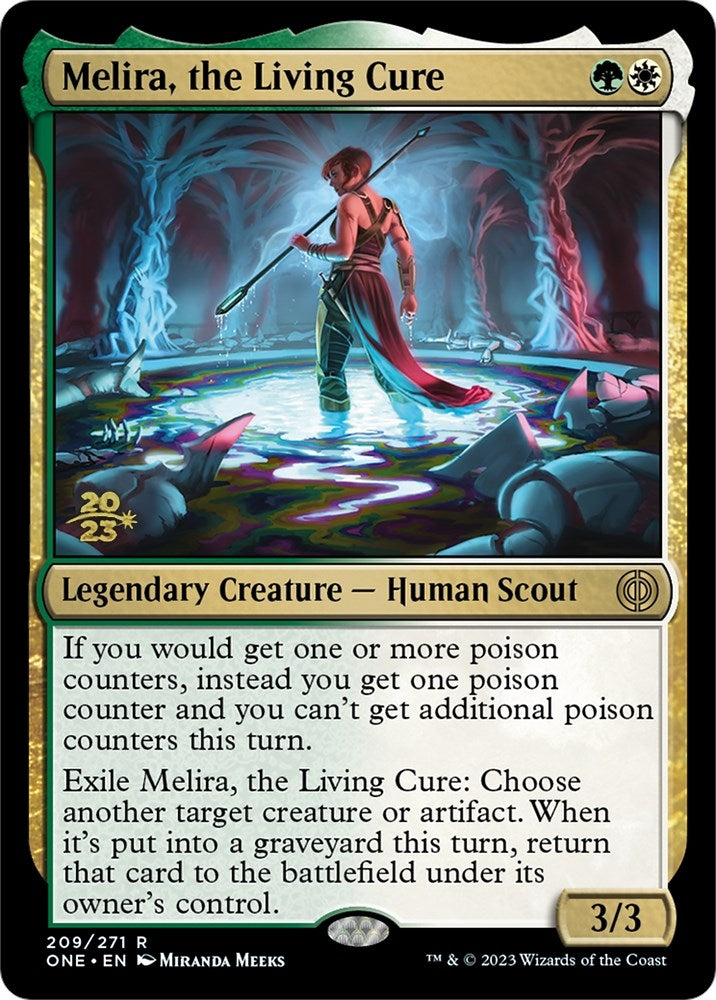 Image for Melira, the Living Cure (209) [Prerelease Cards]