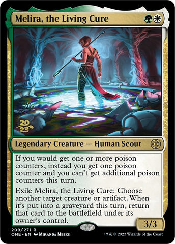 Image for Melira, the Living Cure (209) [Prerelease Cards]