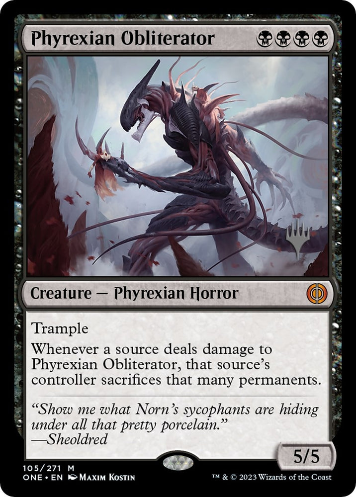 Image for Phyrexian Obliterator (105) [Promo Pack: Phyrexia: All Will Be One]