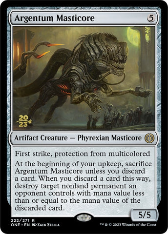 Image for Argentum Masticore (222) [Prerelease Cards]