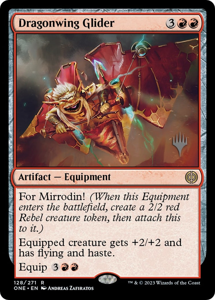 Image for Dragonwing Glider (128) [Promo Pack: Phyrexia: All Will Be One]
