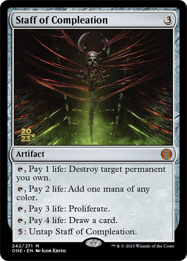 Image for Staff of Compleation (242) [Prerelease Cards]