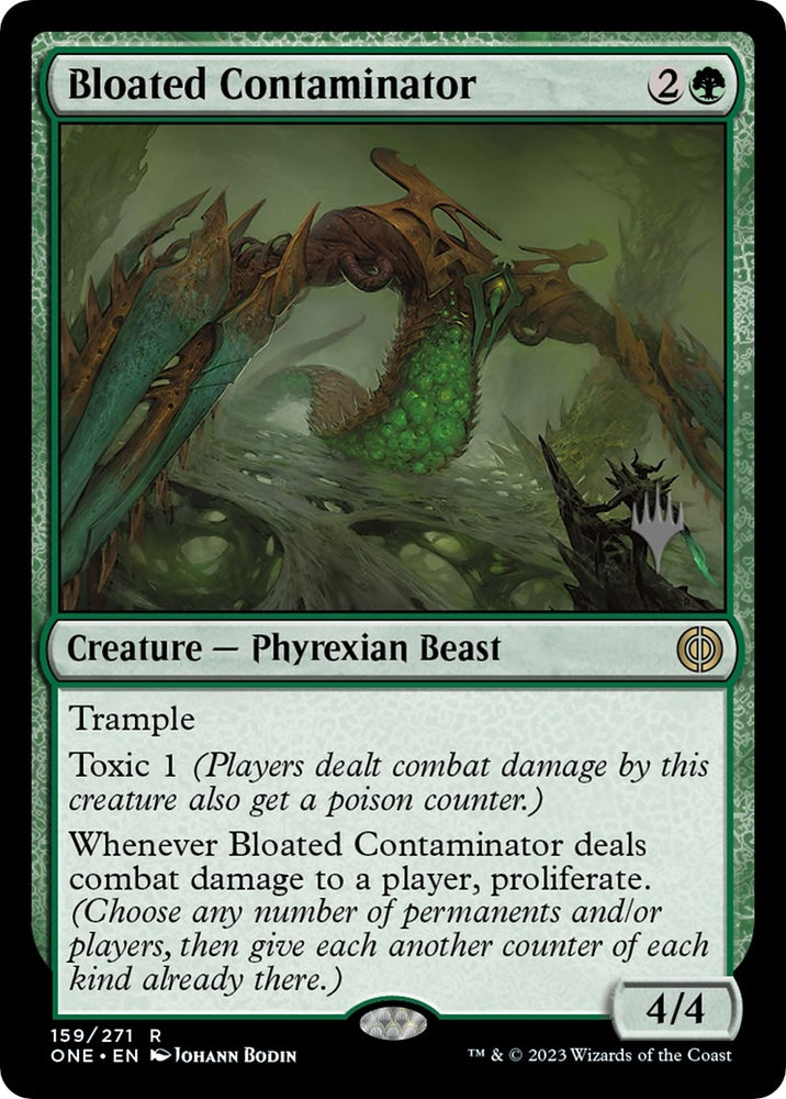Image for Bloated Contaminator (159) [Promo Pack: Phyrexia: All Will Be One]