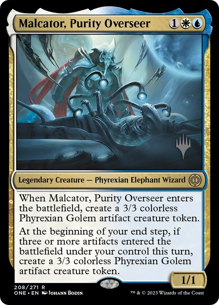 Image for Malcator, Purity Overseer (208) [Promo Pack: Phyrexia: All Will Be One]