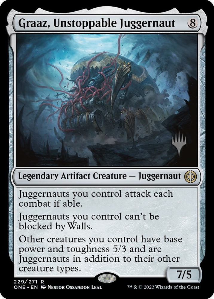 Image for Graaz, Unstoppable Juggernaut (229) [Promo Pack: Phyrexia: All Will Be One]
