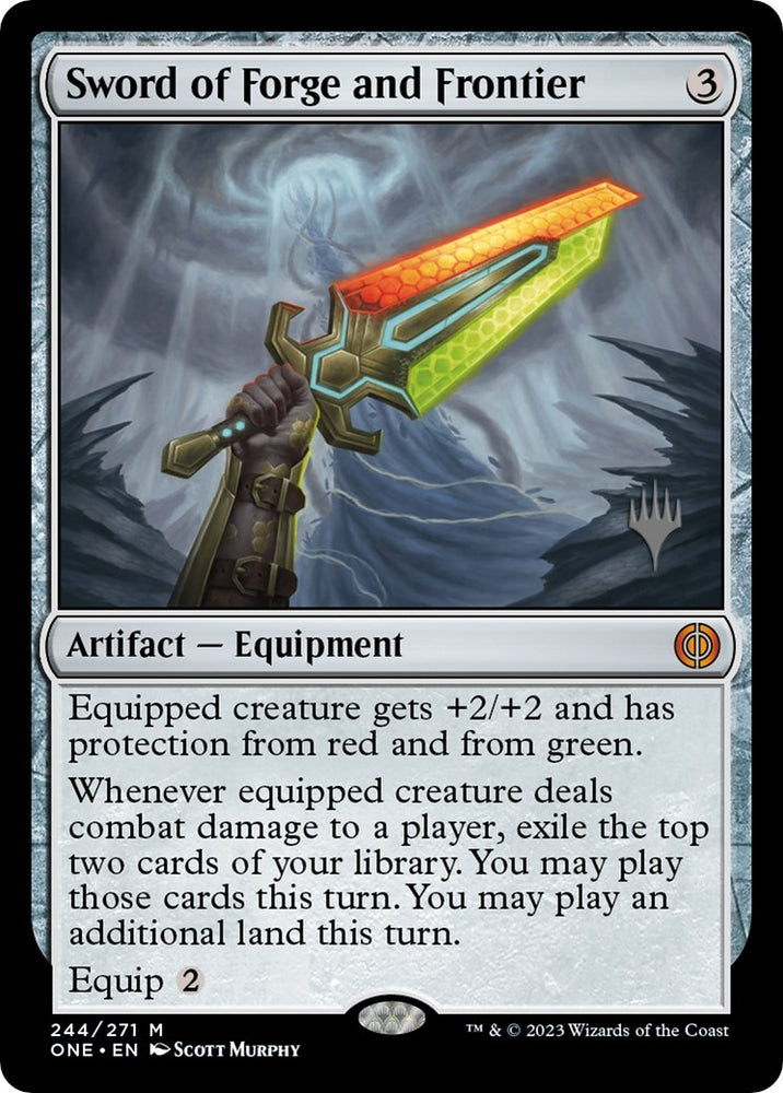 Image for Sword of Forge and Frontier (244) [Promo Pack: Phyrexia: All Will Be One]