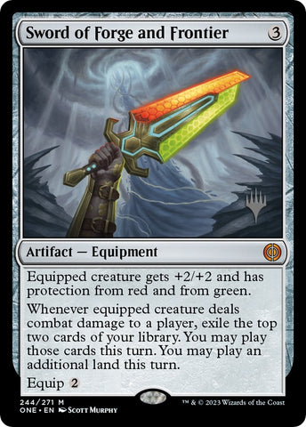 Image for Sword of Forge and Frontier (244) [Promo Pack: Phyrexia: All Will Be One]