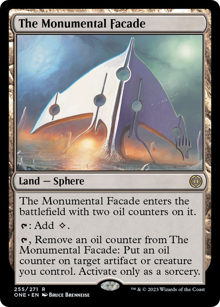 Image for The Monumental Facade (255) [Promo Pack: Phyrexia: All Will Be One]