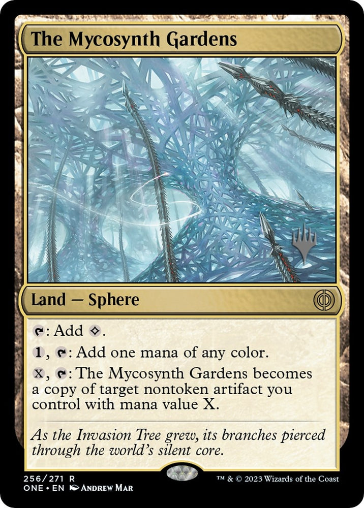 Image for The Mycosynth Gardens (256) [Promo Pack: Phyrexia: All Will Be One]