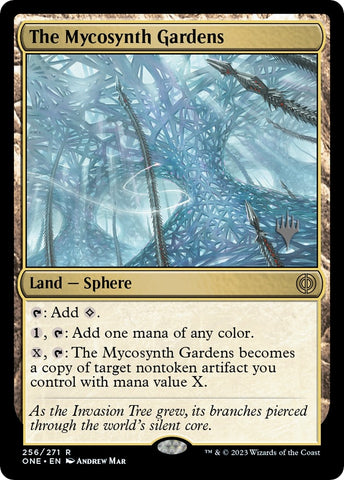 Image for The Mycosynth Gardens (256) [Promo Pack: Phyrexia: All Will Be One]