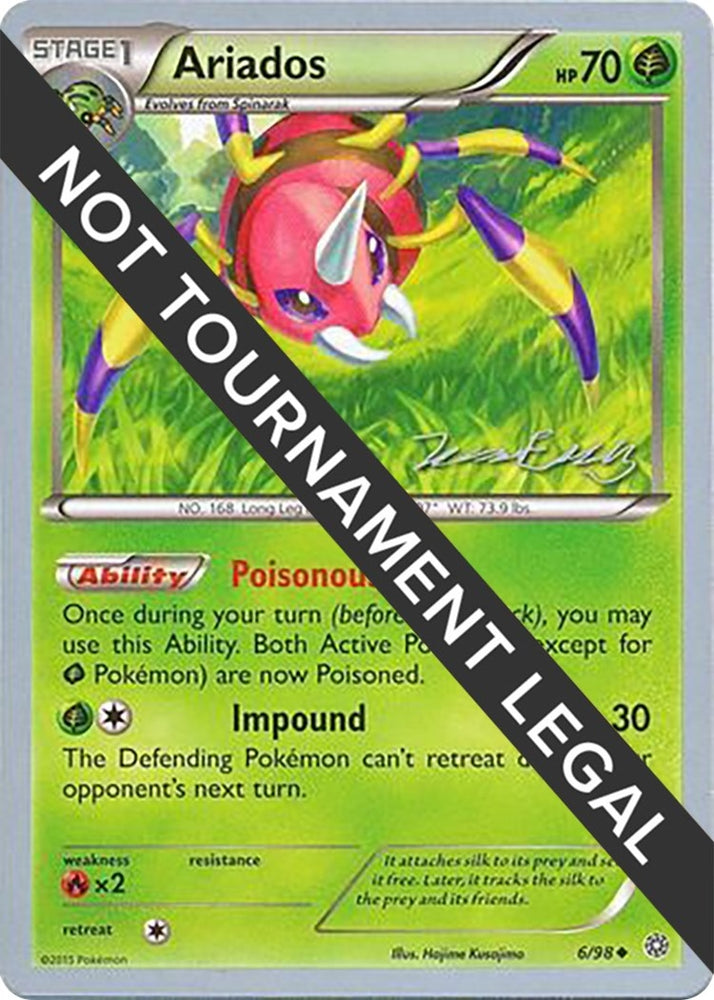 Image for Ariados - 2016 (Jesper Eriksen) (6/98) - Pokemon