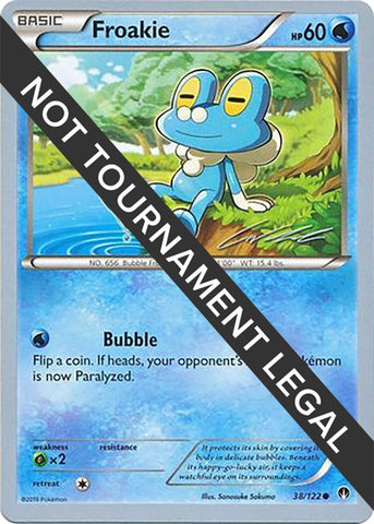 Image for Froakie - 2016 (Cody Walinski) (38/122) - Pokemon
