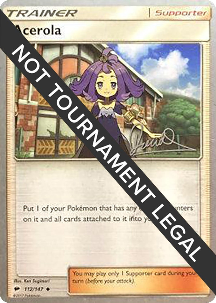 Image for Acerola - 2017 (Diego Cassiraga) (112/147) - Pokemon