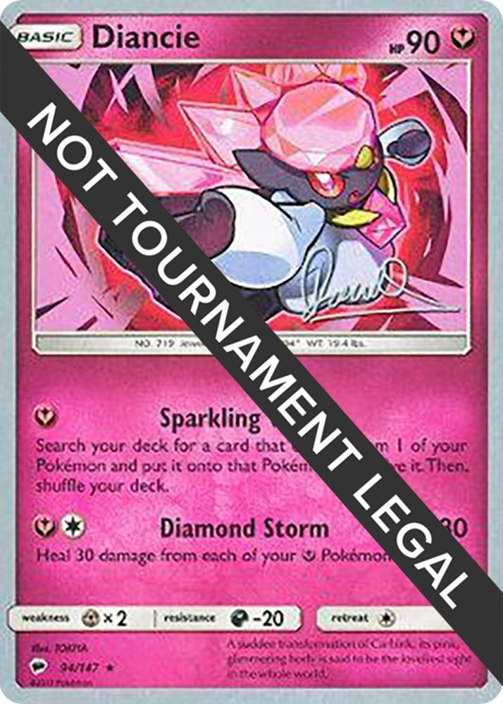 Image for Diancie - 2017 (Diego Cassiraga) (94/147) - Pokemon