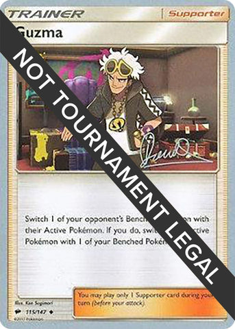 Image for Guzma - 2017 (Diego Cassiraga) (115/147) - Pokemon