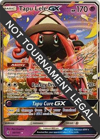 Image for Tapu Lele GX - 2017 (Zachary Bokhari) (60/145) - Pokemon