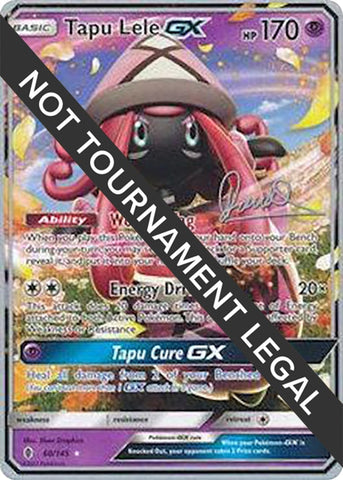 Image for Tapu Lele GX - 2017 (Diego Cassiraga) (60/145) - Pokemon
