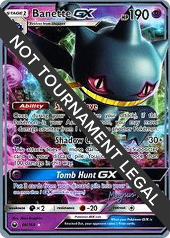 Image for Banette GX - 2018 (Magnus Pedersen) (66/168) - Pokemon