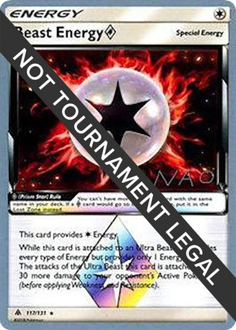 Image for Beast Energy Prism Star - 2018 (Naohito Inoue) (117/131) - Pokemon