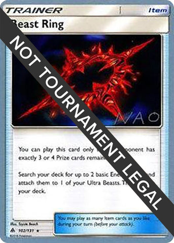 Image for Beast Ring - 2018 (Naohito Inoue) (102/131) - Pokemon