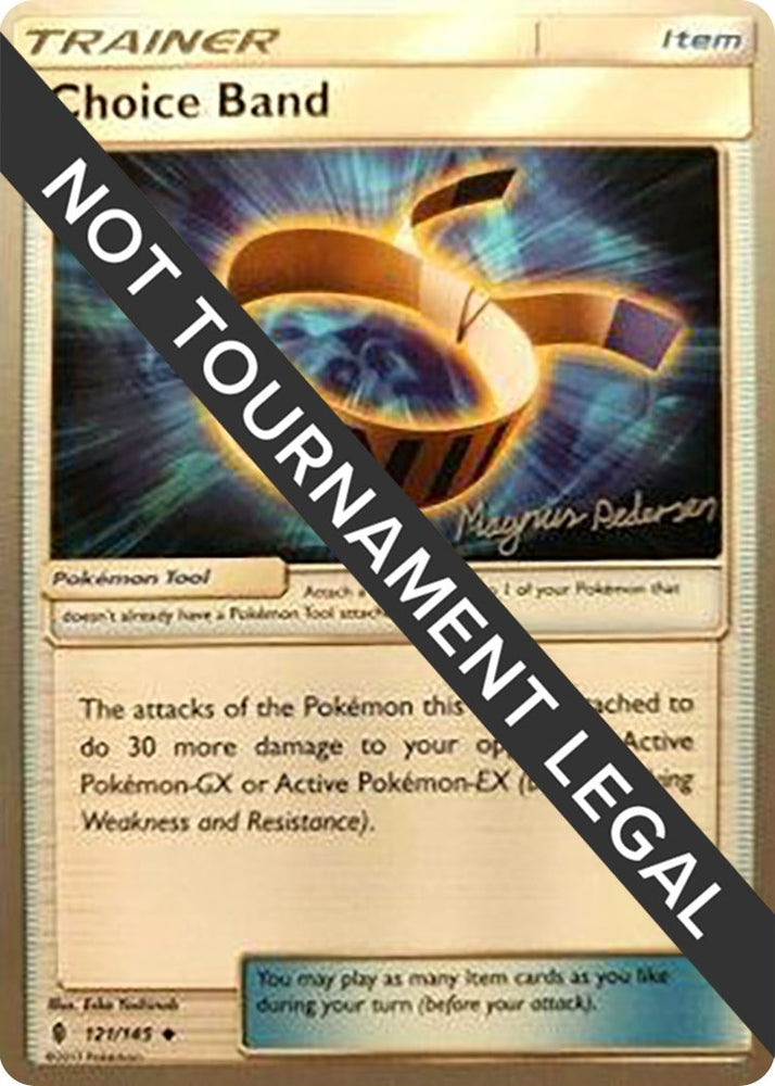 Image for Choice Band - 2018 (Magnus Pedersen) (121/145) - Pokemon