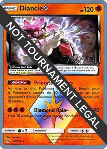 Image for Diancie Prism Star - 2018 (Naohito Inoue) (74/131) - Pokemon