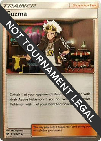 Image for Guzma - 2018 (Naohito Inoue) (115/147) - Pokemon