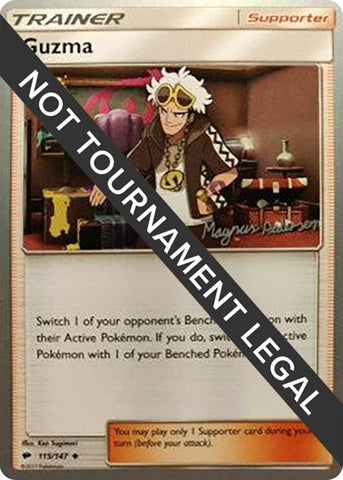 Image for Guzma - 2018 (Magnus Pedersen) (115/147) - Pokemon