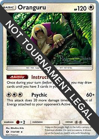 Image for Oranguru - 2018 (Pedro Eugenio Torres) (113/149) - Pokemon