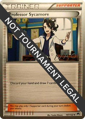 Image for Professor Sycamore - 2018 (Naohito Inoue) (107/122) - Pokemon