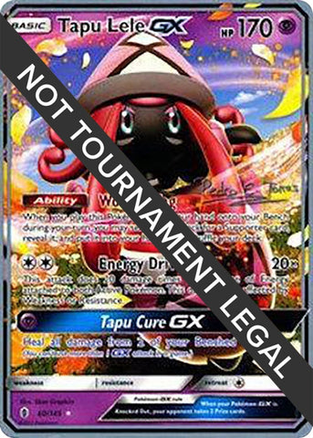 Image for Tapu Lele GX - 2018 (Pedro Eugenio Torres) (60/145) - Pokemon