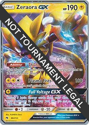 Image for Zeraora GX - 2019 (Haruki Miyamoto) (86/214) - Pokemon