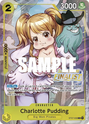 Charlotte Pudding (Online Regional 2023) [Finalist] (ST07-008) (One Piece Promotion Cards)
