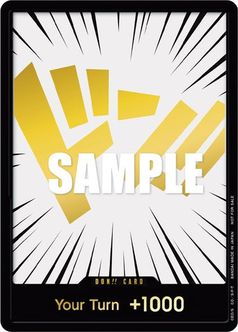 DON!! Card (Gold) (One Piece Promotion Cards)
