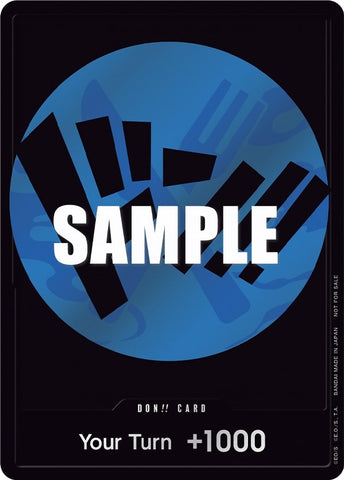 DON!! Card (Blue) (One Piece Promotion Cards)