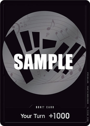 DON!! Card (Silver) (One Piece Promotion Cards)