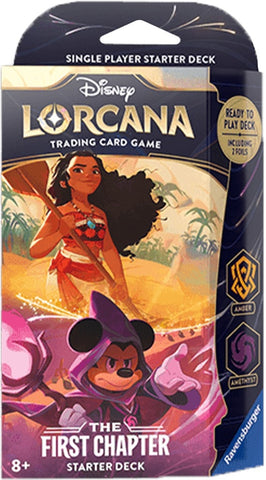 Image for Disney Lorcana: The First Chapter Starter Deck (Amber & Amethyst) [The First Chapter]
