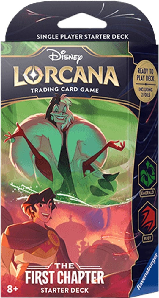 Image for Disney Lorcana: The First Chapter Starter Deck (Emerald & Ruby) [The First Chapter]