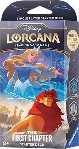 Image for Disney Lorcana: The First Chapter Starter Deck (Sapphire & Steel) [The First Chapter]