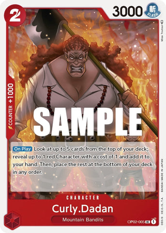 Curly.Dadan (OP02-005) (OP02)