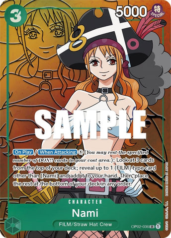 Nami (Alternate Art) (OP02-036) (OP02)