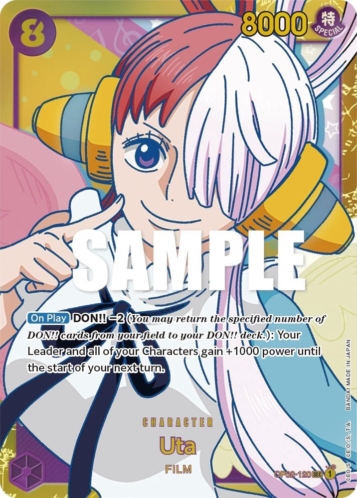 Image for Uta (OP02-120) - One Piece Card Game