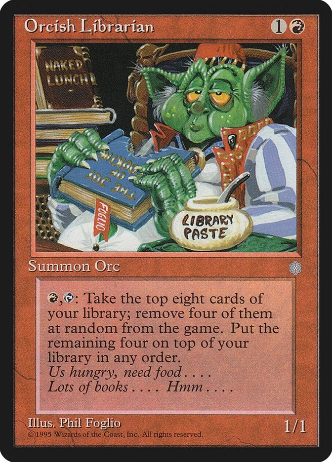 Image for Orcish Librarian [Ice Age]