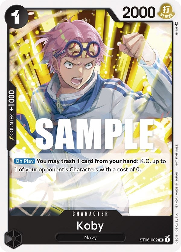 Koby (Promotion Pack 2023) (ST06-002) (One Piece Promotion Cards)