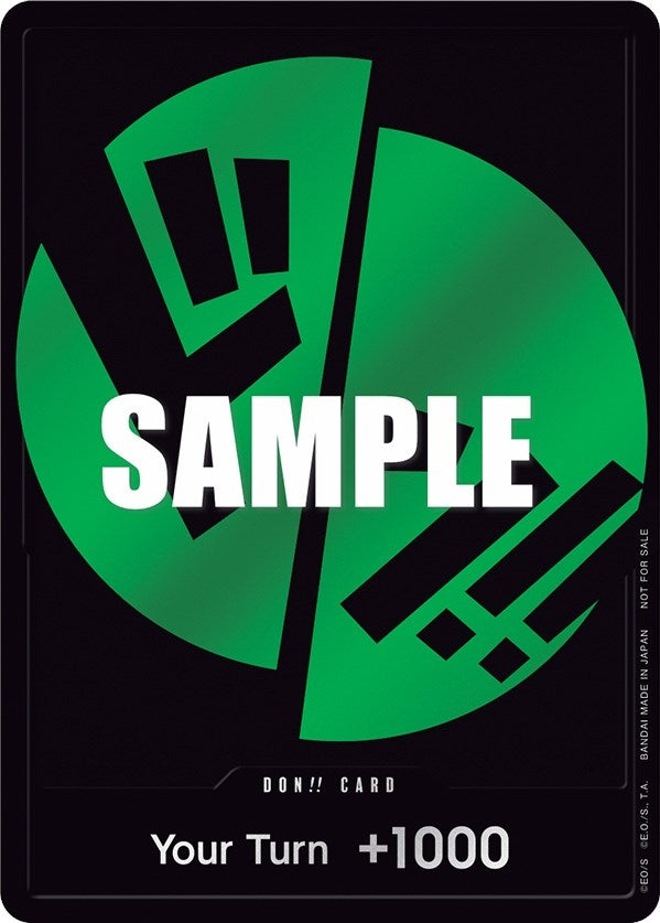 DON!! Card (Green) (One Piece Promotion Cards)