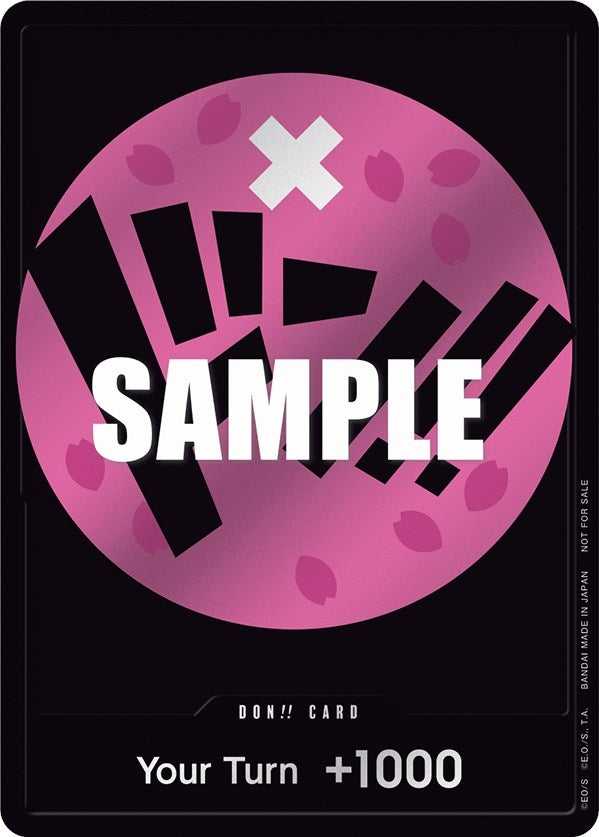 DON!! Card (Pink) (One Piece Promotion Cards)