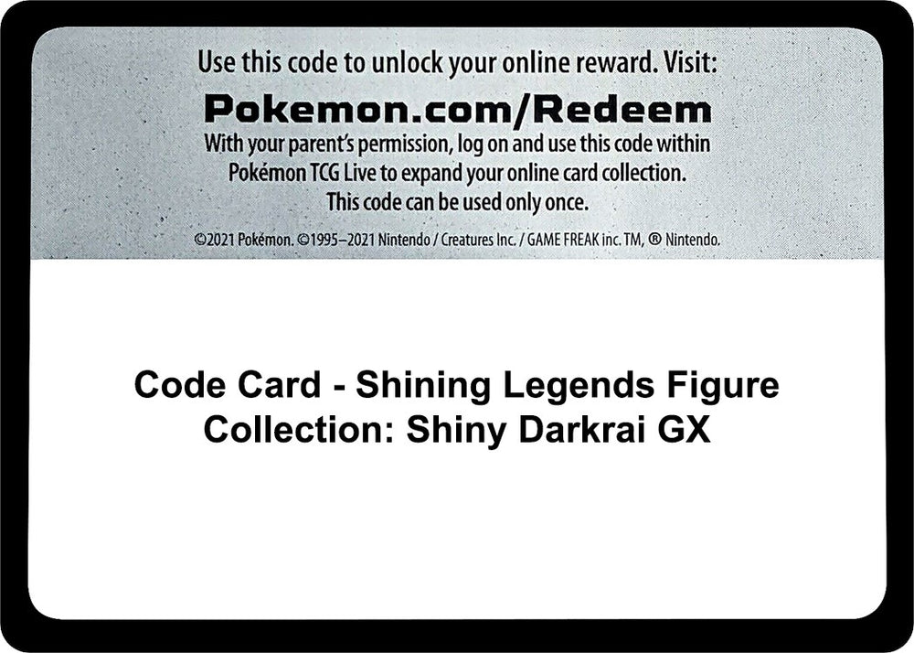 Image for Code Card [Shining Legends]