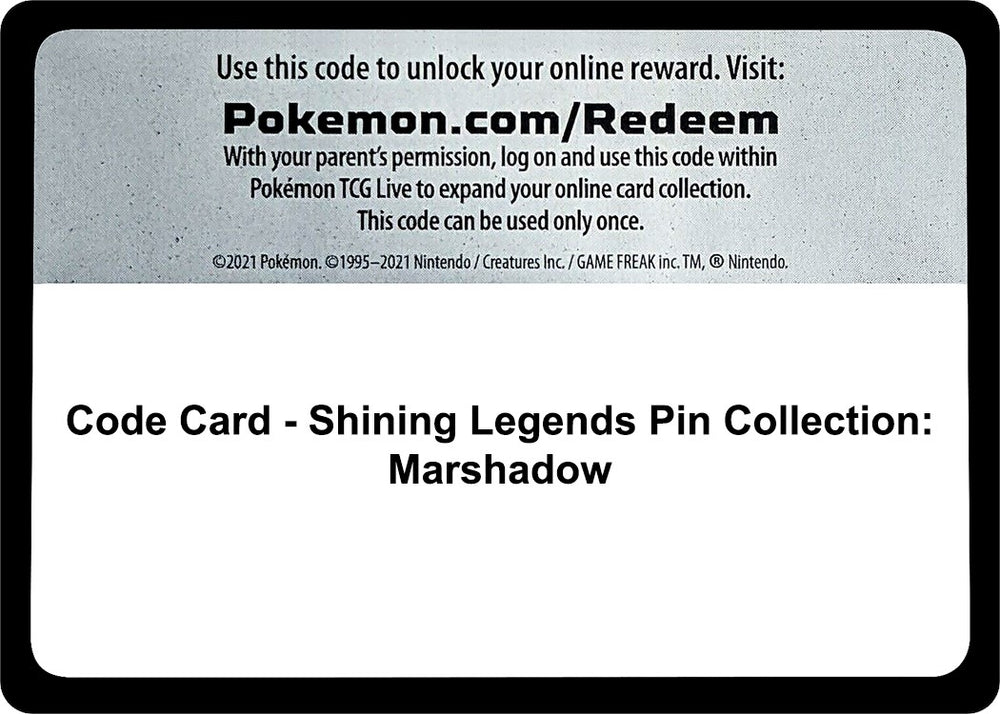 Image for Code Card [Shining Legends]